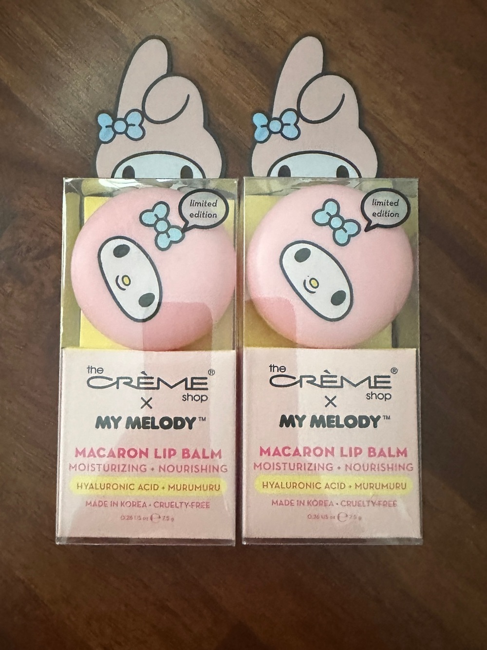 The Crème Shop x My Melody Macaron Lip Balm